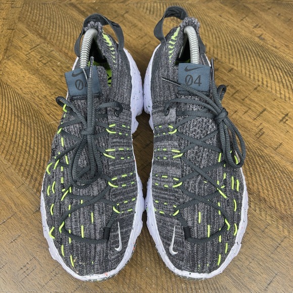 Nike Space Hippie 04 Shoes Mens 8 Black Volt‎ Lace Up Running Sneaker CZ6398-010 main image 7
